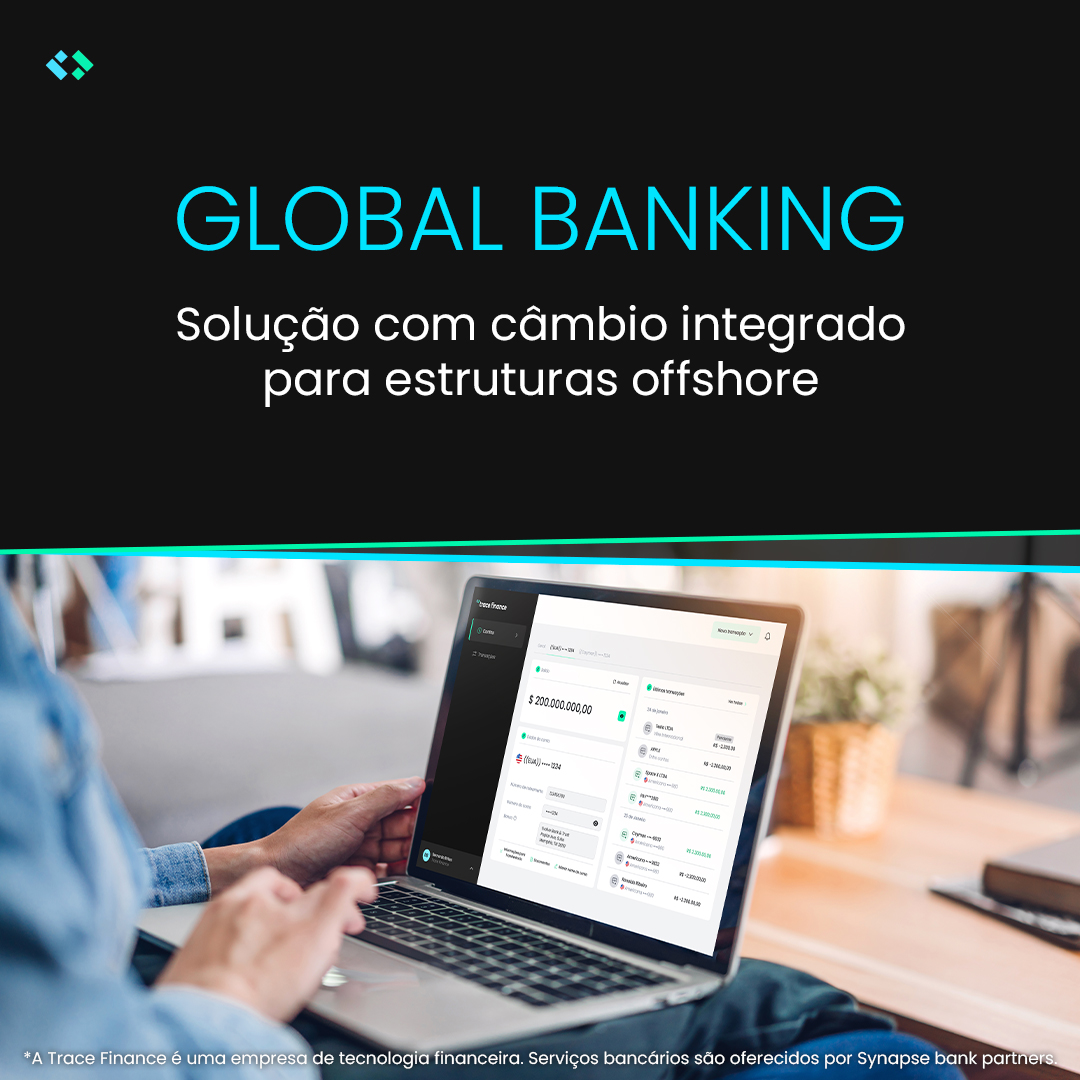 Trace Finance (@financetrace) on Twitter photo O Global Banking é a solução ideal para startups com estrutura offshore. Além de segurada pelo FDIC, a conta bancária tem câmbio integrado para que a empresa possa receber transferências do exterior rapidamente.
Faça seu cadastro: banking.tracefinance.com/register O Global Banking é a solução ideal para startups com estrutura offshore. Além de segurada pelo FDIC, a conta bancária tem câmbio integrado para que a empresa possa receber transferências do exterior rapidamente.
Faça seu cadastro: banking.tracefinance.com/register