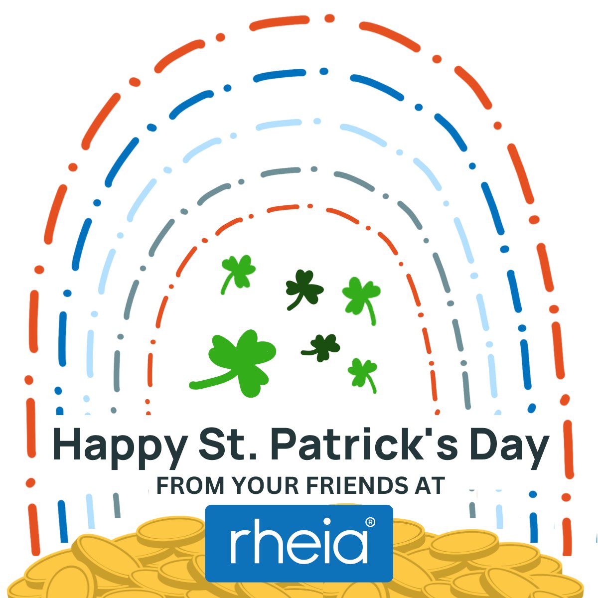 May the wind be always at your back (and the air around you perfectly balanced) on this St. Patrick's Day! We're lucky to have you in our circle! #happystpatricksday #luckytoknowyou