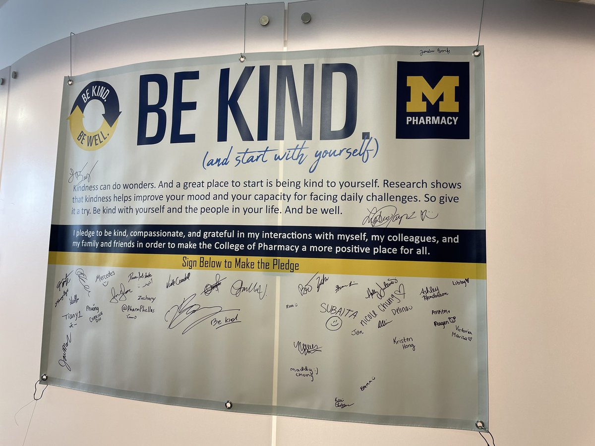 BostwickPharmD's tweet photo. Spread kindness! https://t.co/cEcey7UIEz
