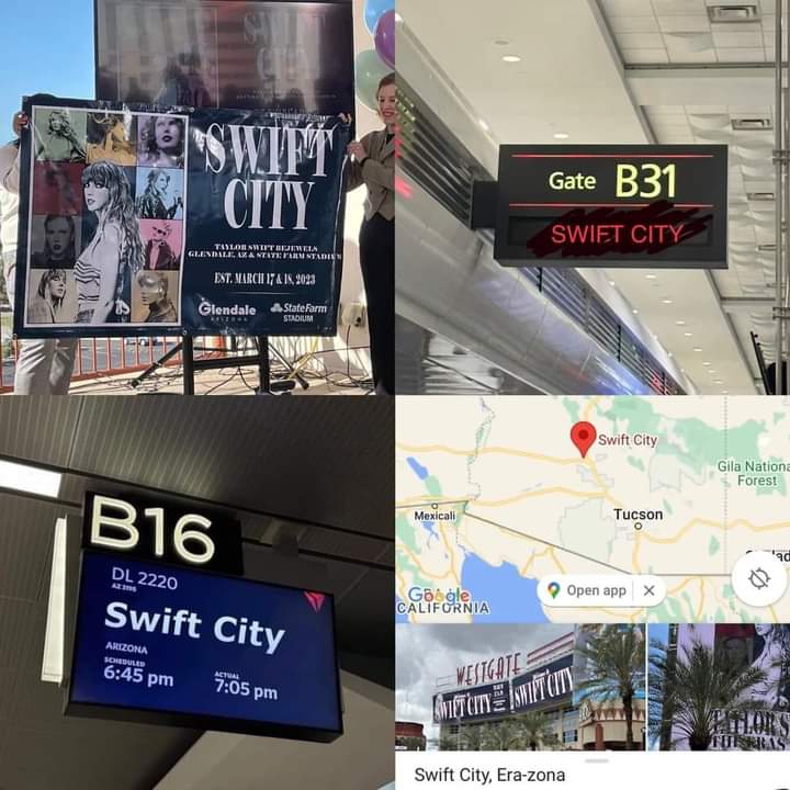 cuando me digan que el mundo no gira entorno a taylor swift, les voy a enseñar esta foto