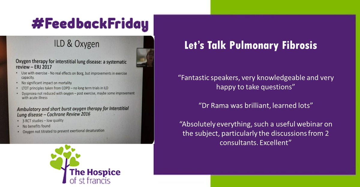 Brilliant feedback from our PF event.  Thanks to highly experienced professionals, passionate about respiratory disease and keen to share knowledge 👋
#liveyourpreciouslifewell #respiratorydisease <a href="/drschadwick/">Sharon Chadwick</a> <a href="/CLCHNHSTrust/">CLCH NHS Trust</a> <a href="/WestHertsNHS/">West Herts Teaching Hospitals NHS Trust</a>