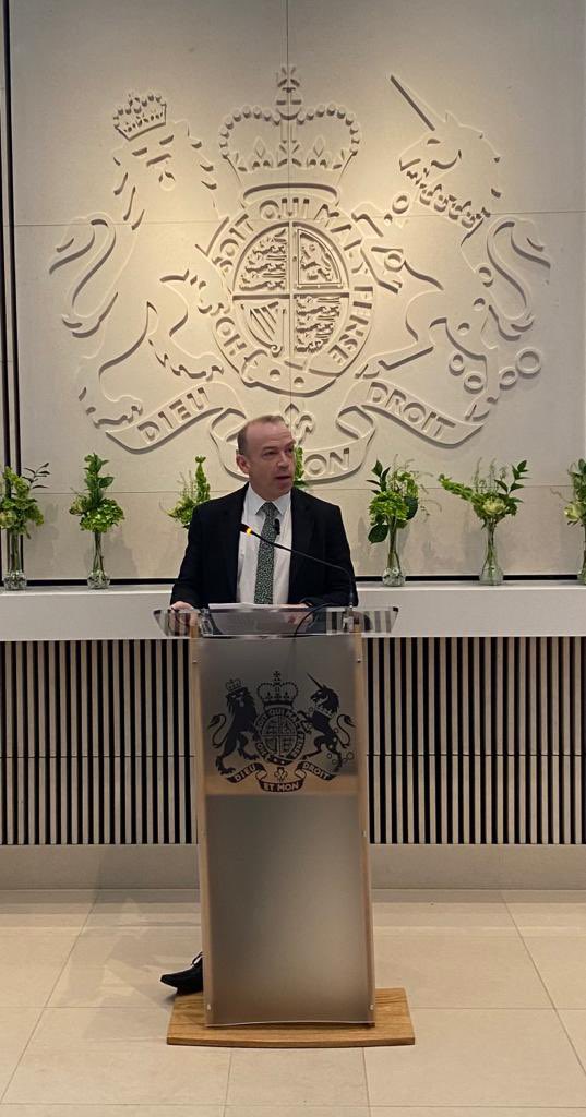 FSB_NI's tweet photo. .@tinamckenz FSB UK Policy Chair; Roger Pollen,Head of FSB NI &amp; Lucy Monks,Head of Int Affairs,were delighted to attend the @UKinUSA #StPatricksDay Breakfast hosted by the British Ambassador @KarenPierceUK &amp; addressed by the SoS for NI @chhcalling #PowerOfSmallBusiness #trade 1/2 https://t.co/0AyCEssKNN