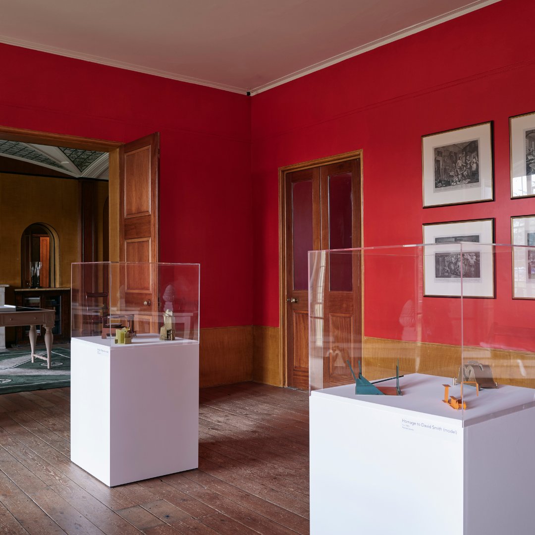 Pitzhanger's tweet photo. Explore the interplay between history and art at #Pitzhanger's Small Drawing Room. See #AnthonyCaro's small-scale models alongside #Soane's prized possessions, including copies of #Hogarth's 'A Rake's Progress'. Don't miss our new exhibition: https://t.co/3uPBR6nZEE https://t.co/b6YBxkkZIc
