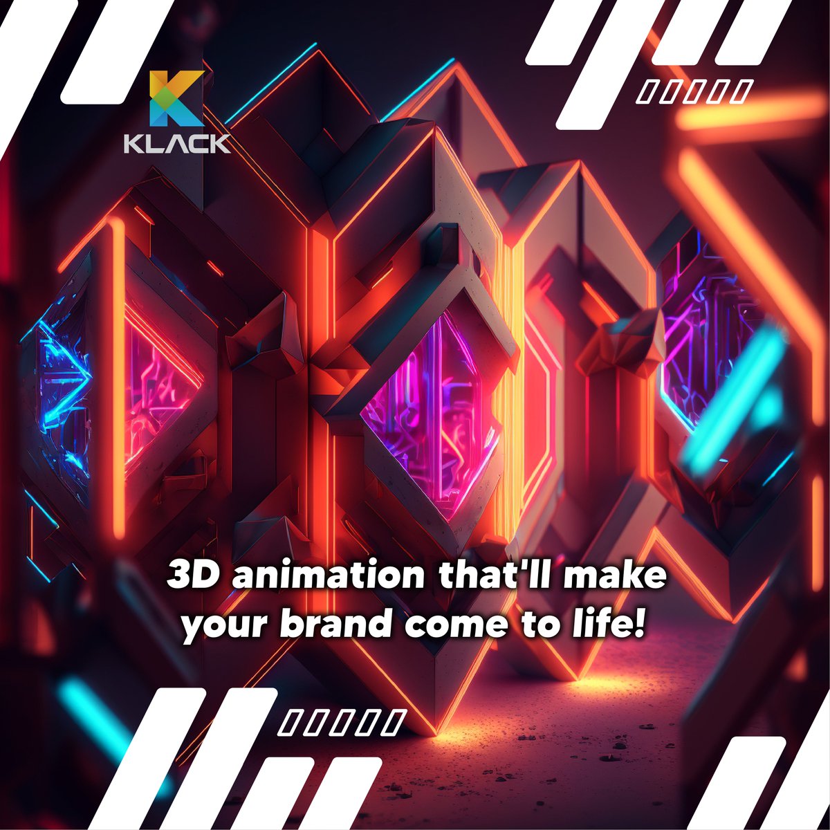 FireNeuron's tweet image. 3D animation that'll make your brand come to life! Our team of 3D animators are experts at creating animations that are both beautiful and effective. Visit Klackarts.com or DM us for more info.

#3danimation #brandstorytelling #animationstudio #motiongraphics