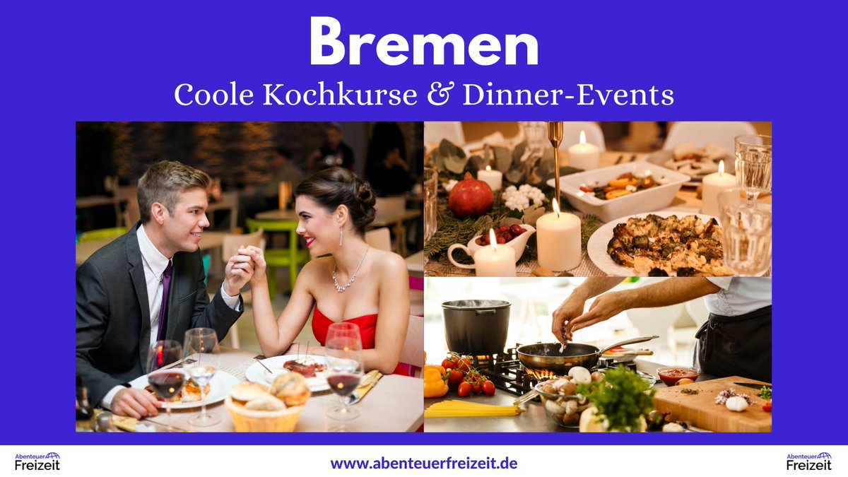 Abends noch nix vor? Wie wäre es mit einem Dinnerevent in Bremen aus unserem Blog?: abenteuerfreizeit.de/stadt/bremen/

#candlelightdinnerbremen #dinnerbremen #krimidinnerbremen #erlebnisbremen #wasmacheninbremen