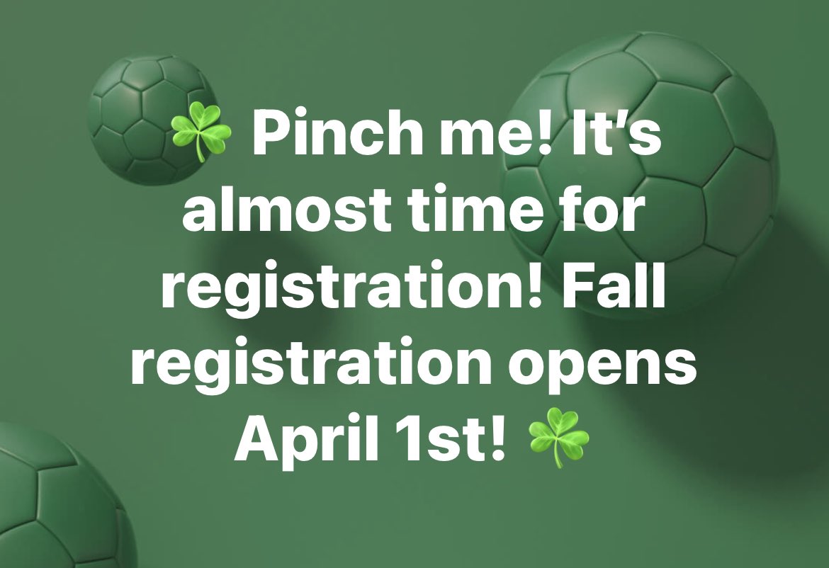 AYSO678's tweet photo. #pinchme #fallsoccer #fallsoccerregistration https://t.co/B5CKfyhdIA