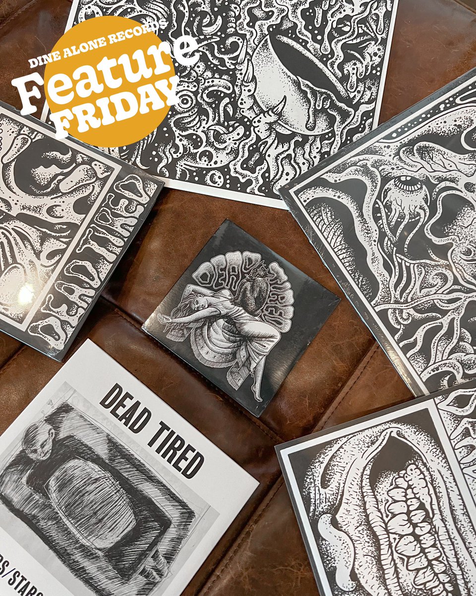 .<a href="/zDEADTIREDz/">DEAD TIRED</a> self titled LP came out 8 years ago today! To celebrate, any order from Dead Tired’s collection on our store will receive a FREE self titled CD! Today only, while supplies last! dinealonestore.com/collections/ve…