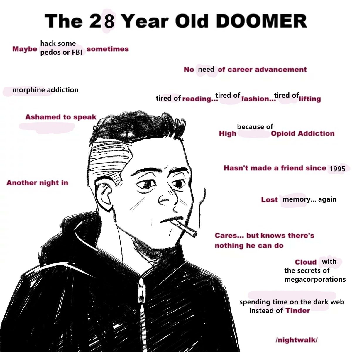 Almost forgot about this little sketch I made for tumblr
#MrRobot 