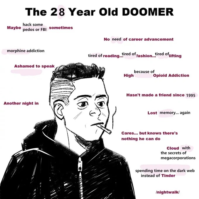 Almost forgot about this little sketch I made for tumblr
#MrRobot 