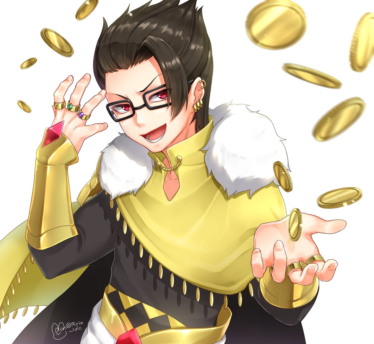 イケメン描きたい欲とマネー描きたい欲が爆発した結果ッはああああああ