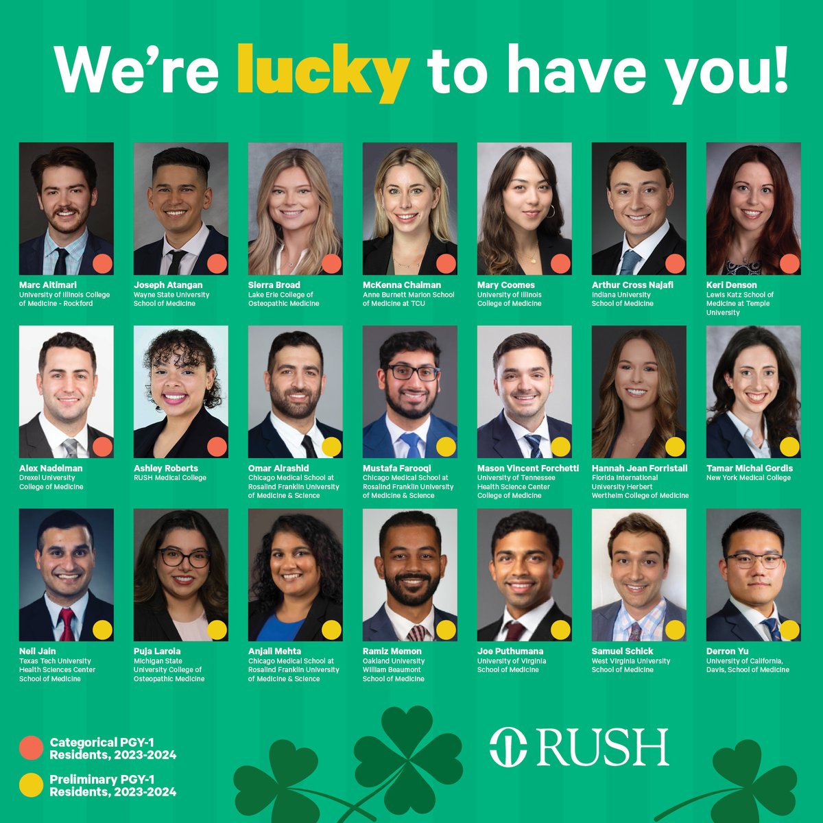 Rush Department of Surgery tweet media