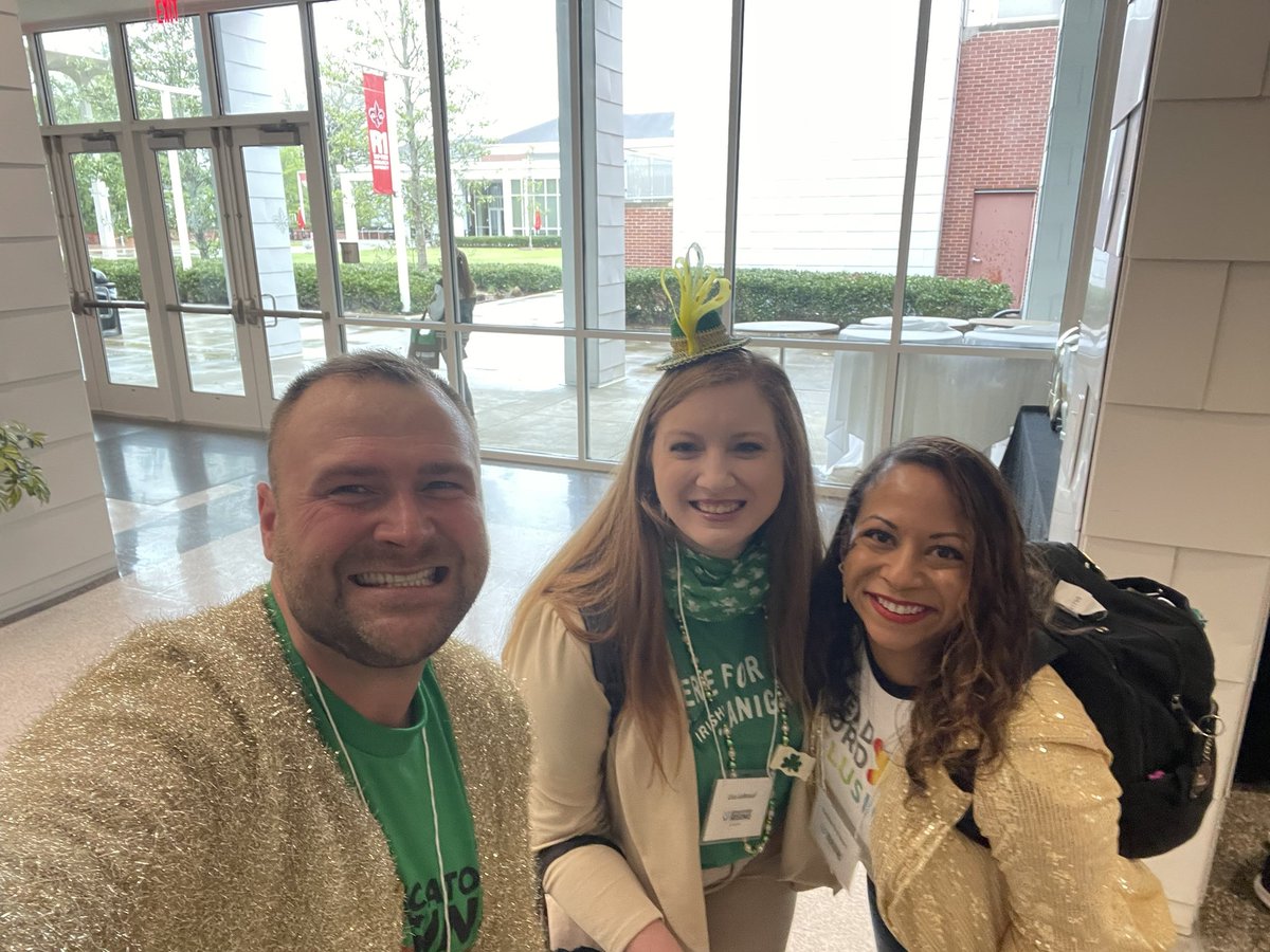 NextDocHolliday's tweet photo. Excited to hang out with some of my favorite humans at the Educators Rising Louisiana Conference! 🍀 Present with the @GregariousMrO, meet Dr. Weems from my dissertation committee, and catch up with @2018LATOY! #educatorsrising #thefutureisgolden #edrisingla #relationshipsmatter https://t.co/HFj8K3t3Oa