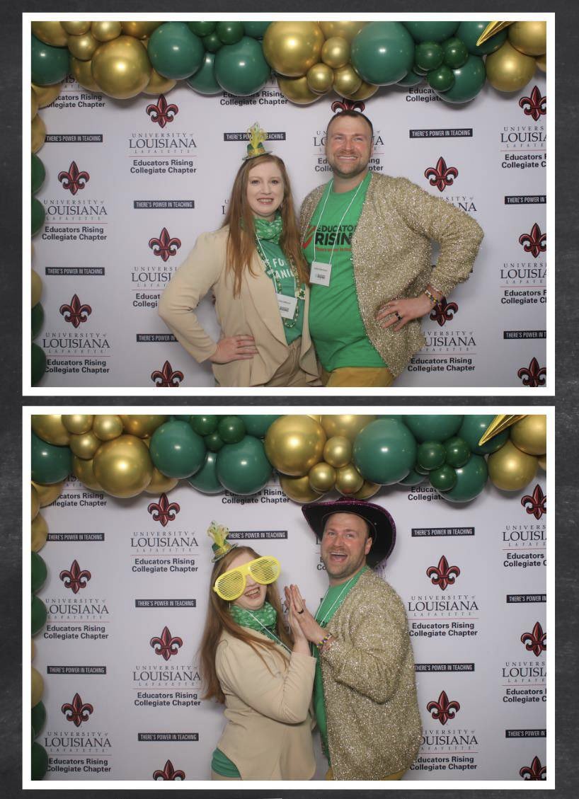 Excited to hang out with some of my favorite humans at the Educators Rising Louisiana Conference! 🍀 Present with the @GregariousMrO, meet Dr. Weems from my dissertation committee, and catch up with @2018LATOY! #educatorsrising #thefutureisgolden #edrisingla #relationshipsmatter