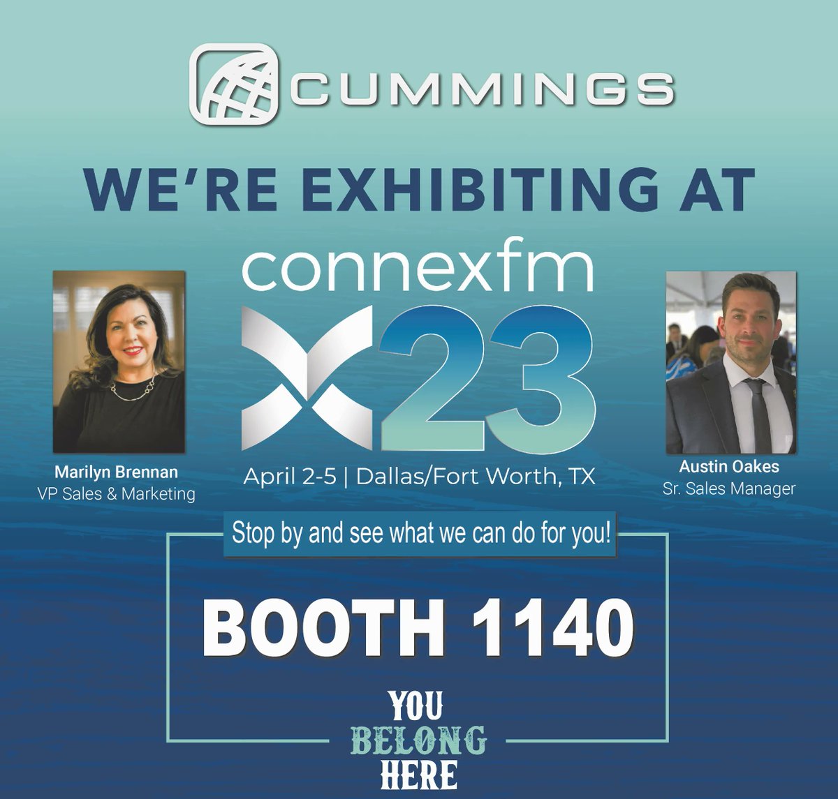 CummingsSigns's tweet image. #CONNEXFM2023 is right around the corner, stop by booth 1140