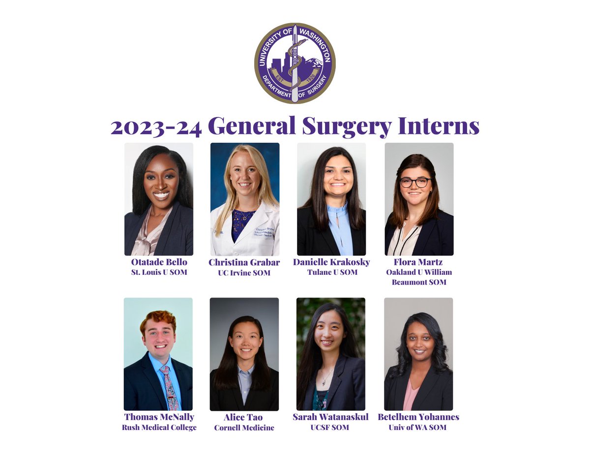 UW General Surgery Residents tweet media