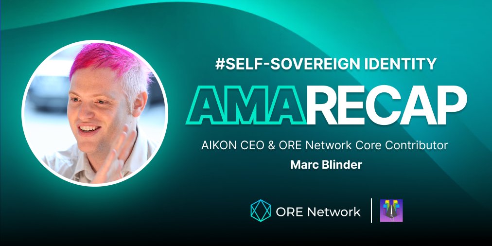 oreprotocol's tweet photo. During this #AMA, Marc explained how ORE ID empowers developers to provide #selfsovereign identity to their users with an easy onboarding solution.

For those who missed the AMA, we have the recap below:
https://t.co/rFM8ZmIsmj https://t.co/cZzJORRzxv