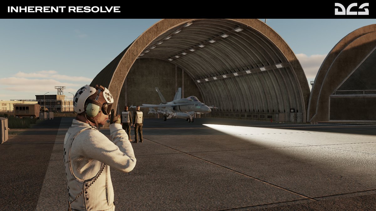 LookingGlassDcs's tweet image. Lurve the small of AV gas in the morning!!!!!
Inherent Resolve - Out now for DCS- link in bio
#InherentResolve #DCS #campaign #f18 #f18hornet
#SyriaMap #flightsimulator