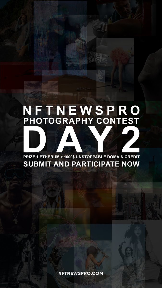If you are a member of lovely #NFTCommunity you need to take part in this competition 👇
#second_day