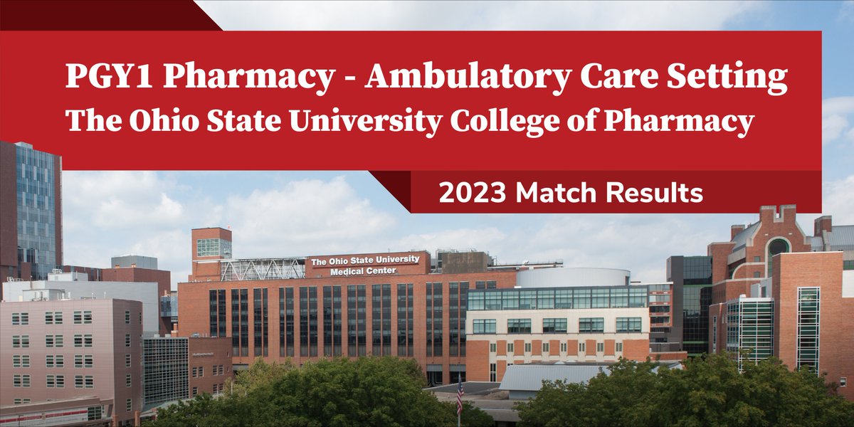 Ohio State Pharmacy tweet media