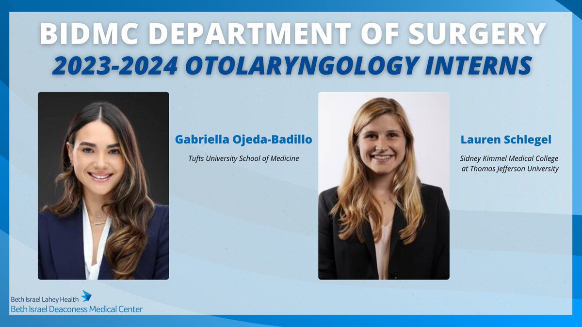 Really proud to have matched two amazing residents to our @harvardmed program. Dr. Gabriella Ojeda- Badillo from @TuftsUniversity and Dr Lauren Schlegel from @JeffersonUniv. @sjalisi @tedgomezmd @stephanietengmd @KevinYTie @BrettCa29954446