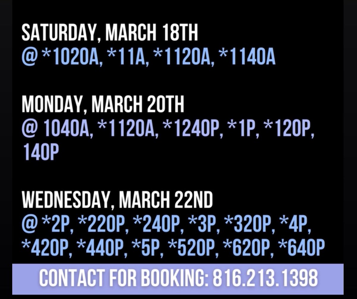 NoFuzzGiven's tweet image. Openings for thee weekend 💙
TheeCatSnatchinStudio.as.me