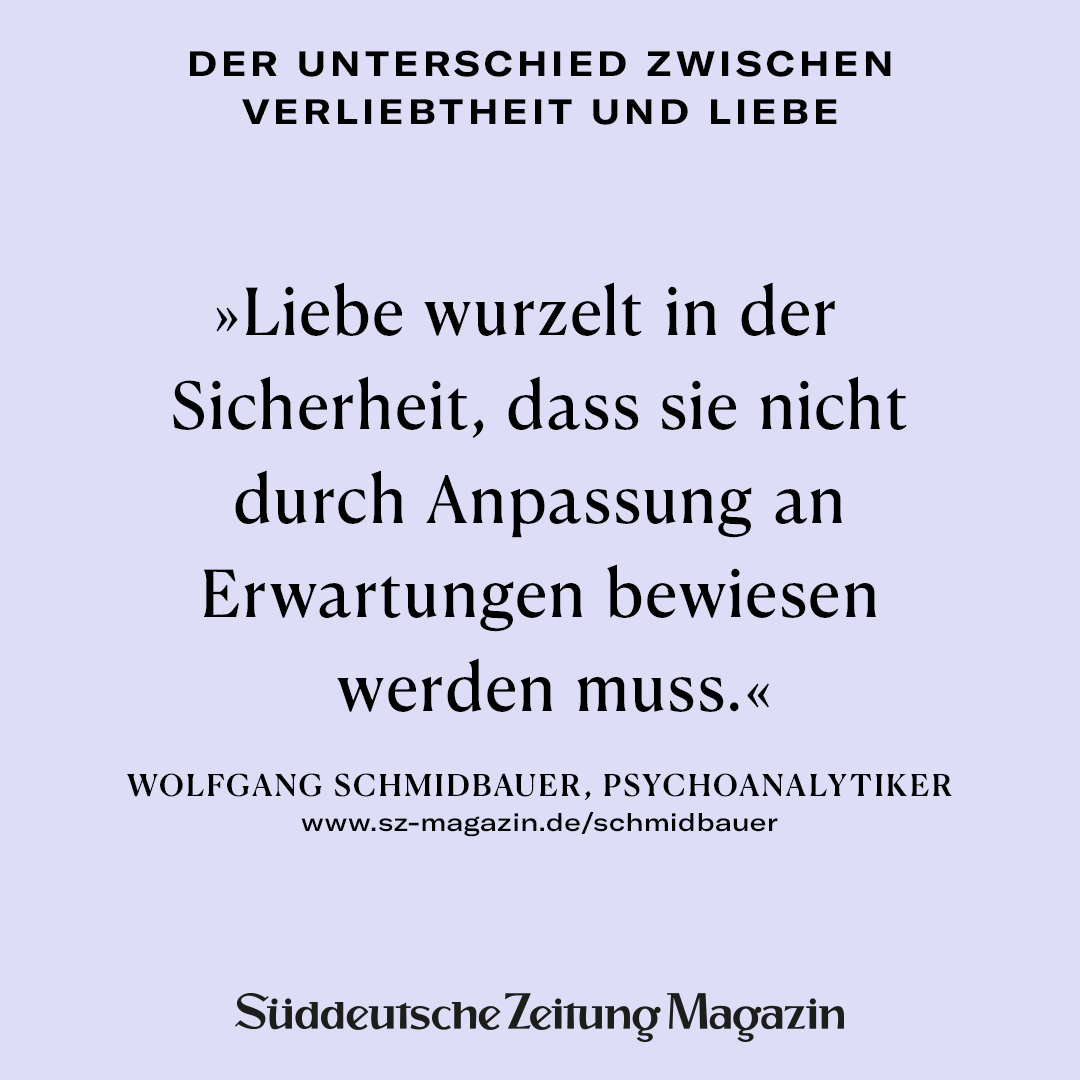 Unterschied Zwischen Verliebtsein Und Liebe SZ Magazin on Twitter: "Der Psychoanalytiker Wolfgang Schmidbauer