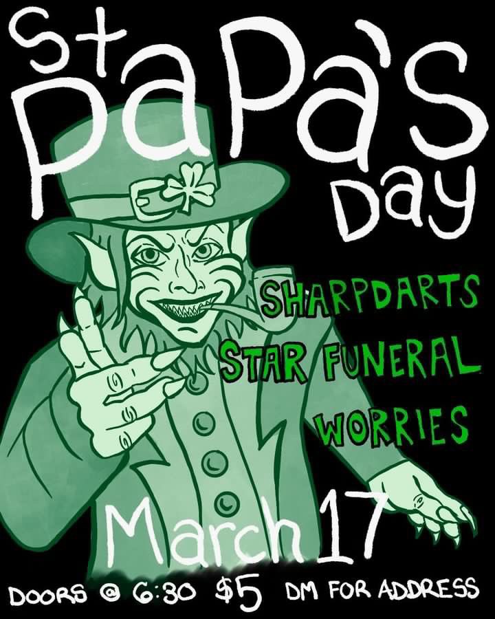 star_funeral's tweet image. My new debut album ‘In The Dark’ will be out next Friday 3/24 🤯! 

Pre-Orders are still available on the @cylsrecords webstore ! countyourluckystars.limitedrun.com/roster/starfun…

 💫TONIGHT, we are playing Lancaster, PA with #sharpdarts and @worriespa at Papas Palace ! DM for address!💫