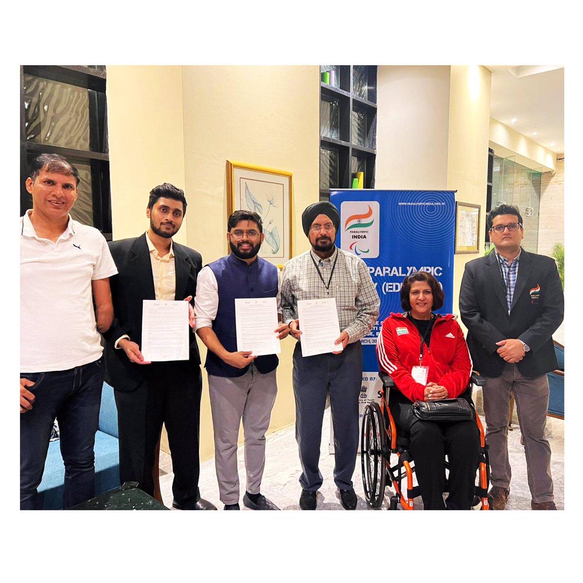 ParalympicIndia's tweet image. Good news for para-athletes! PCI and Makers Hive are working together to raise funds for providing customised Bionic Arms to Indian para athletes, with the objective to improve their quality of life and employability.
.
1/3