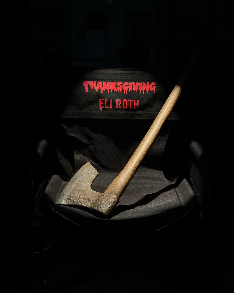 there will be no leftovers. 🔪🦃 #ThanksgivingMovie is now in production. @tgivingmovie