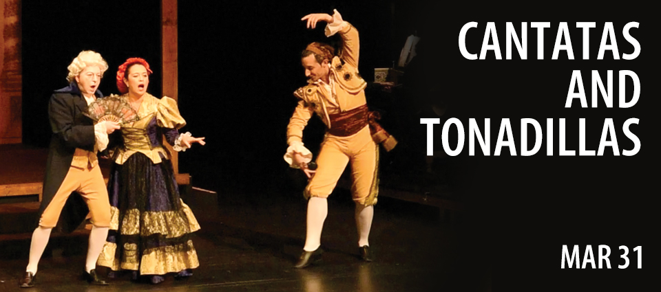 Join us on Friday, March 31 at 7:30 pm for our program:
Cantatas &amp; Tonadillas
Featuring Nicholas Garza &amp; Haley Sicking

Tickets $30, $10 students

ticketdfw.com/whats-on/2023/…