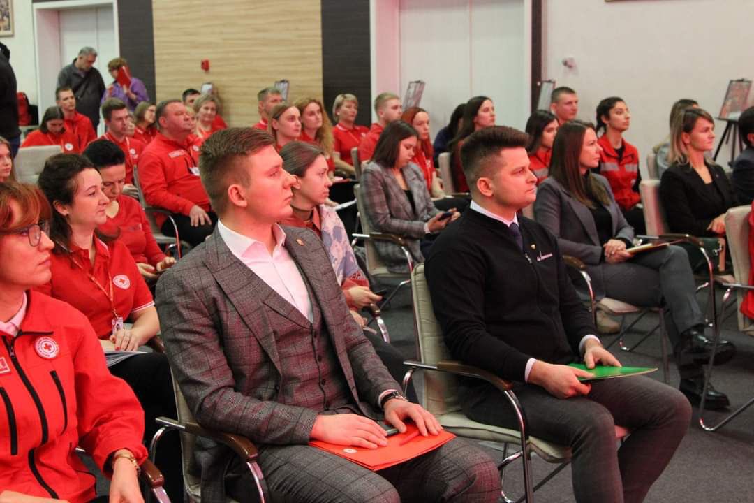 Pleased to address virtually the National Volunteer Forum of <a href="/Red_cross_BY/">Belarus Red Cross</a>. 

Volunteers are critical to save lives and to respond to every emergency. 

Volunteers make the idea of the Red Cross and Red Crescent a reality every day.

Thank you, Belarus Red Cross volunteers!