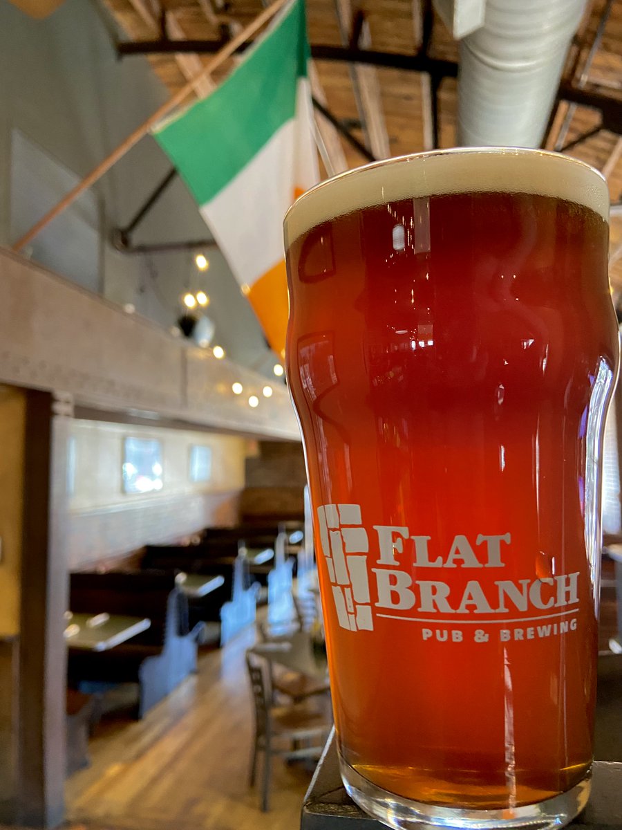 Irish Red Ale on tap today! Red hue, malt dominant with low bitterness. A perfect pairing with our St. Patrick’s corned beef &amp; cabbage special! ABV 5.4% IBU 10
Cheers!