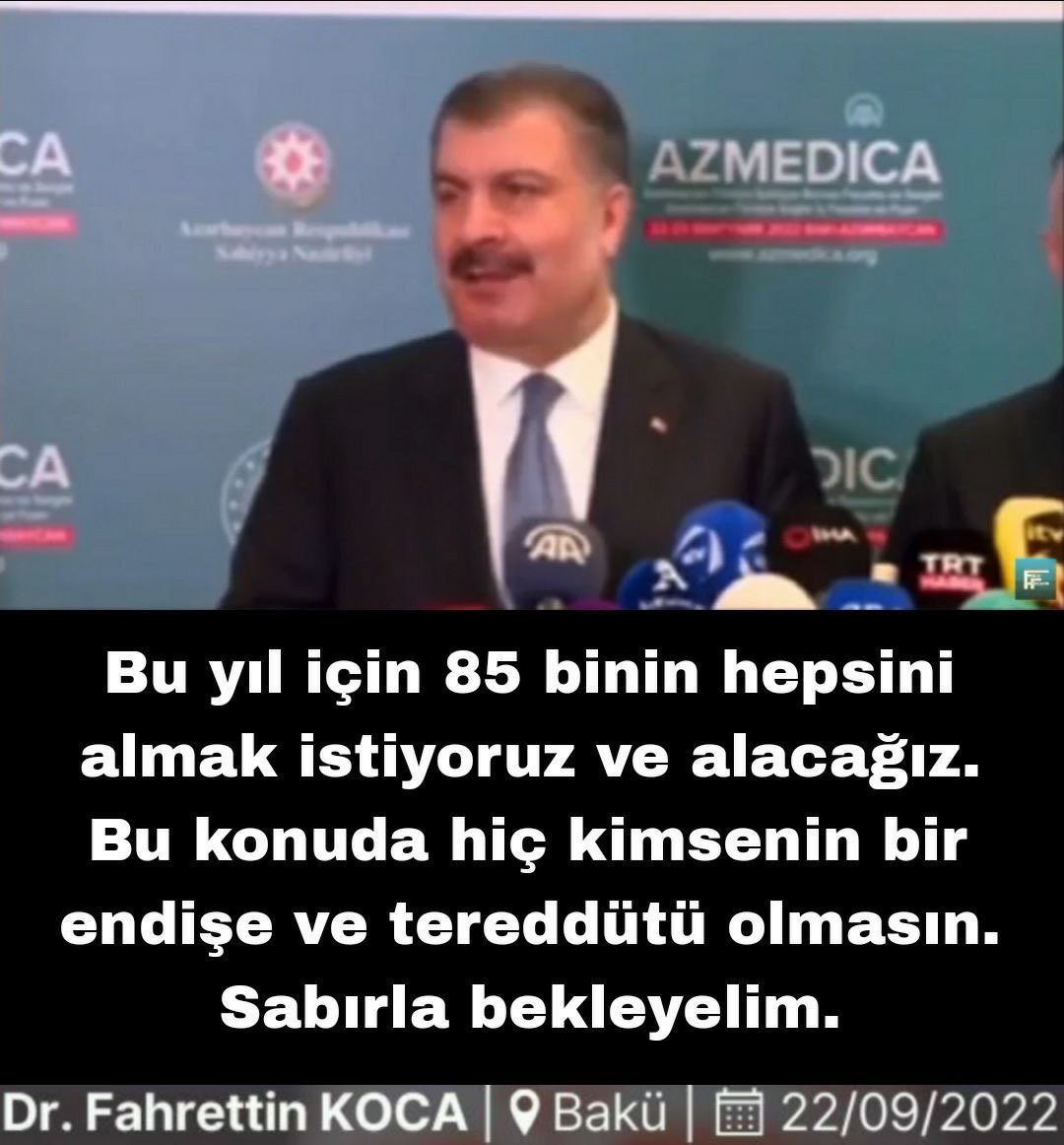 H. (@hcrrch11) on Twitter photo Sn; <a href="/drfahrettinkoca/">Dr. Fahrettin Koca</a> 2022 yılında sözü verilen 85 bin alımın 2.etabı olan 42.500bin sağlık atamasının yapılmasını talep ediyoruz. ‼️ #MarttaSaglikciyaKılavuz Sn; <a href="/drfahrettinkoca/">Dr. Fahrettin Koca</a> 2022 yılında sözü verilen 85 bin alımın 2.etabı olan 42.500bin sağlık atamasının yapılmasını talep ediyoruz. ‼️ #MarttaSaglikciyaKılavuz