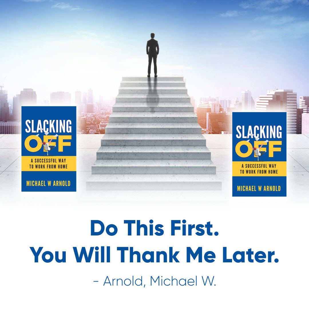 SlackingOffBook's tweet image. There’s process in everything. 🔃
So is the one that you’re about to take at:
🌐 amz.run/6T41
Do this first!
😌 You’ll thank me later.
#slackingoff #newbook #bookstagram #book #books #booklover #author #bookworm #reading #makemoneyfromhome #workingfromhomelife