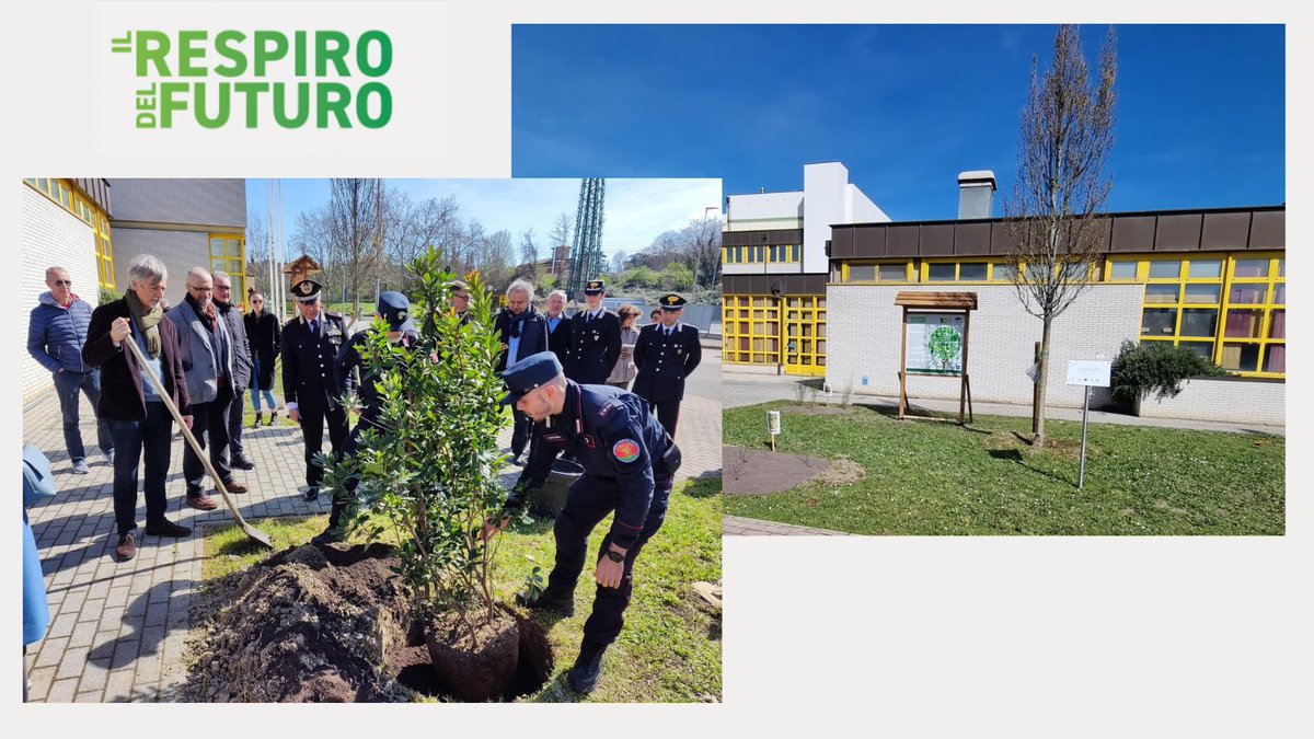 CNRsocial_'s tweet photo. 🌿Oggi presso l'Area della ricerca di #Bologna il primo evento del ciclo "Respiriamo il futuro" realizzato in collaborazione con il Comando Unità Forestali Ambientali e Agroalimentari @_Carabinieri_  per la  messa a dimora di alberi e arbusti 
https://t.co/syP0lMCqwY
💯#CNR100 https://t.co/f0l0ZjUfcp
