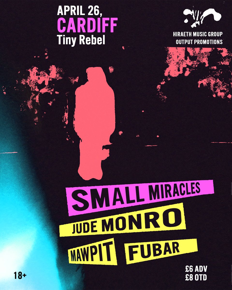 We’re so excited to share that we will be joining the incredibly talented @_smallmiracles for two of their headline shows! You can catch us in Bristol and Cardiff on April 13th & 26th at @oldebristol and @TinyRebelCdff - Tickets available via this link: ticketsource.co.uk/hiraeth-music-…