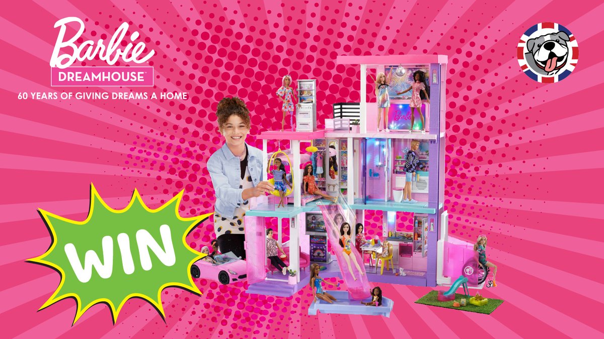 Bulldog Toys will be launching this Spring! 👀

We are giving away a Barbie Dreamhouse Playset with free UK postage!

Like, follow and retweet to enter.

The winner will be announced on March 31st. 

If you would like to buy, head to our Amazon today! amzn.to/3LOduxB