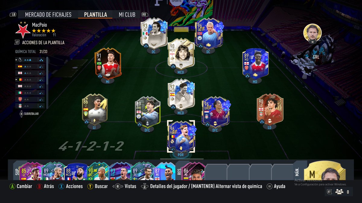 _mac_99's tweet photo. @xARiiAN Hola Arian este es mi equipo, solo tengo transferibles a Firpo, Arnold y Martinelli y tengo unas 200k de presupuesto. Quería que me recomendases algun cambio y alineación.
Un saludo! https://t.co/LDrNYT1oYz