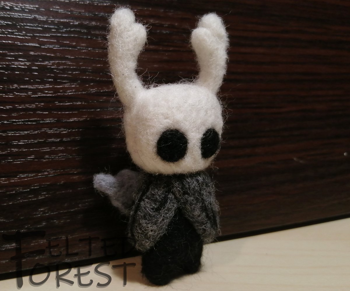 Felted_Forest's tweet photo. Hollow Knight🐛
#feltedforest #felting #needlefelting #felted #wool #hollowknight https://t.co/v62ky8y29x