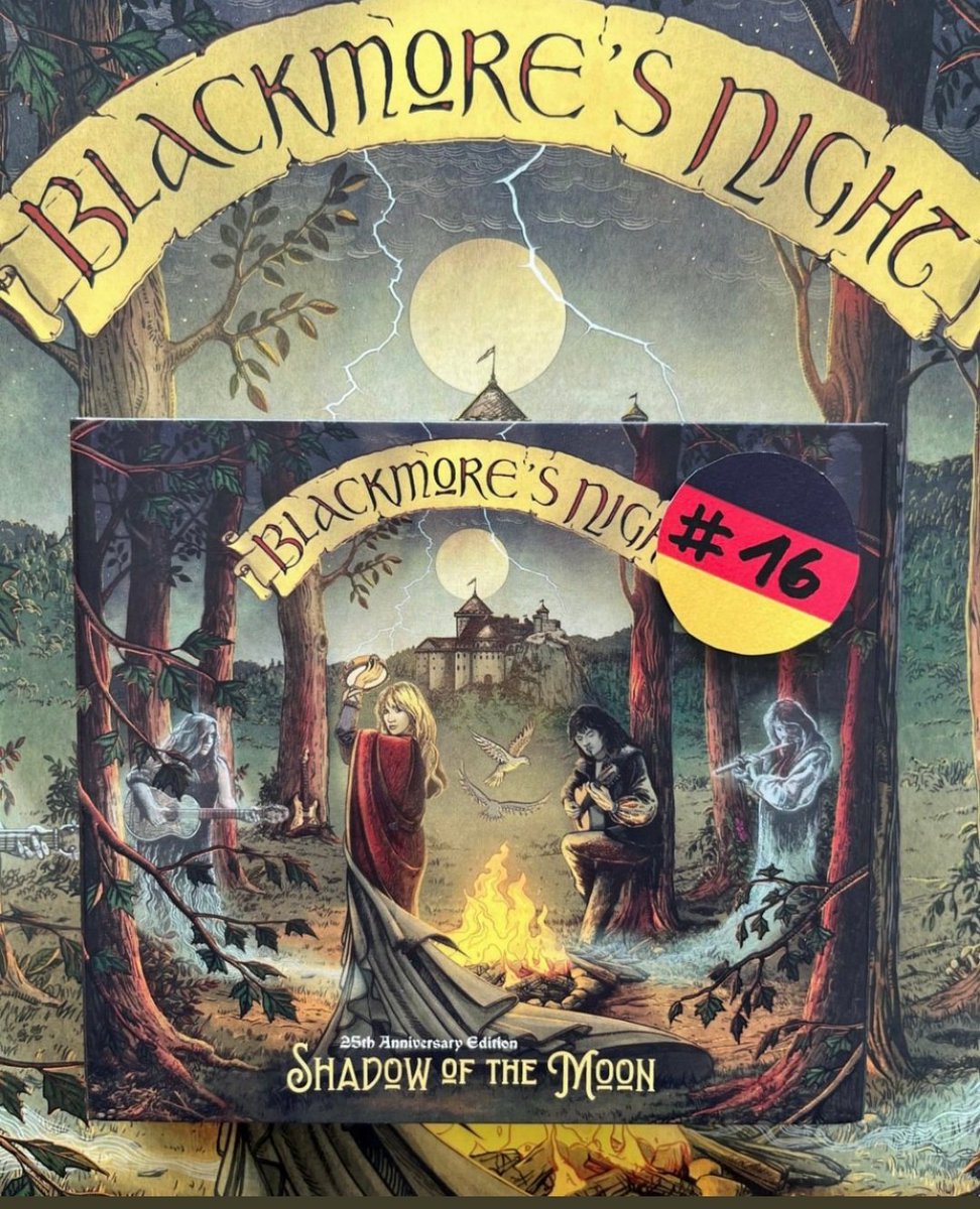 BNOfficialsite's tweet photo. Entered in the German charts for the 25th anniversary release of Shadow of the Moon!  #blackmoresnight #ritchieblackmore #candicenight https://t.co/GHUp9E0Zcx