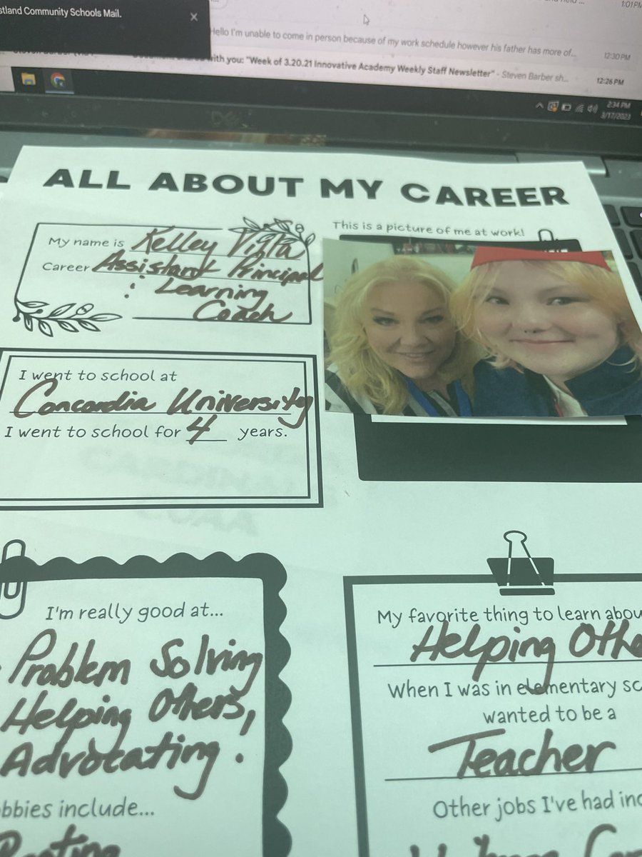 villak_villa's tweet photo. Getting excited and ready for our WW College and Career March Madness. I can’t wait to inspire our scholars and learn more about the educational paths of my Wayne Westland colleagues. #WWMarchMadness #GreatFuturesStartRightHere #WWIAPride #ProudCardinal @WWCSD @CUAACardinals https://t.co/nDQG9k2Aju