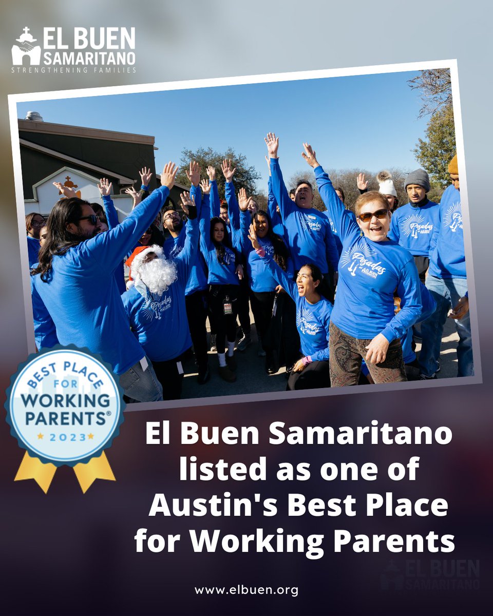 ElBuen's tweet photo. We are proud to be listed as one of The Best Place for Working Parents!® #Austin businesses that are leading the way in family-friendly policies! Being #familyfriendly is #businessfriendly! #BestPlace4WorkingParents #elbuen https://t.co/YFeUhBl9RI