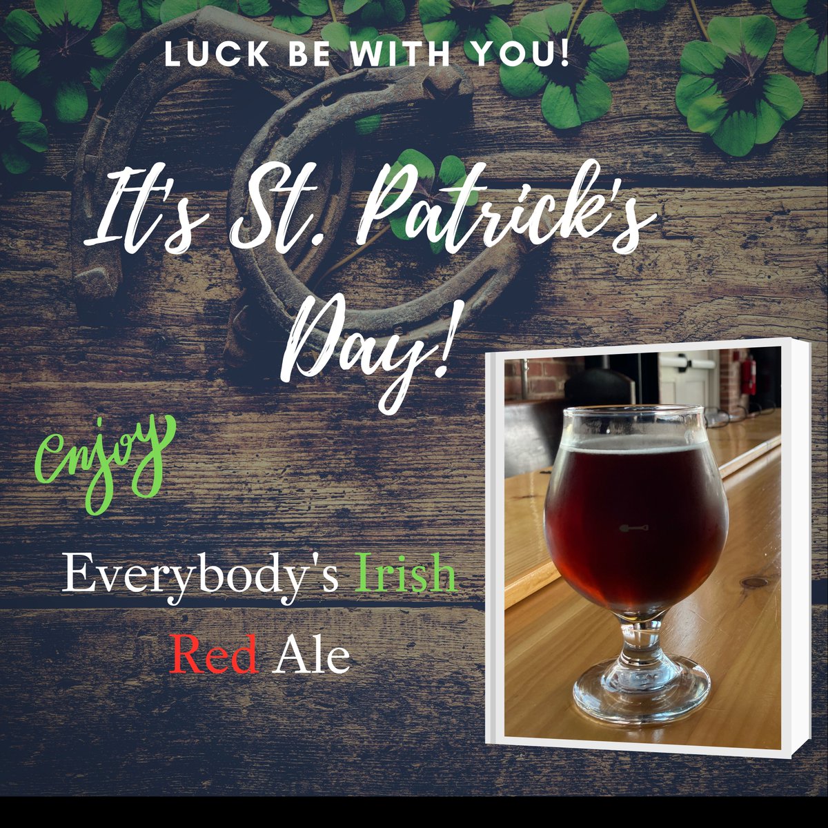 DigDeepBrewing's tweet image. Everybody's Irish Today, toast to your Luck and enjoy a pint!
#stpatricksday #craftbrewery #craftbrew #marylandmade #brewerylife #marylandbrewery #maryland #beer #brewery #queencitiesfinest #brewed 
digdeepbrewery.com