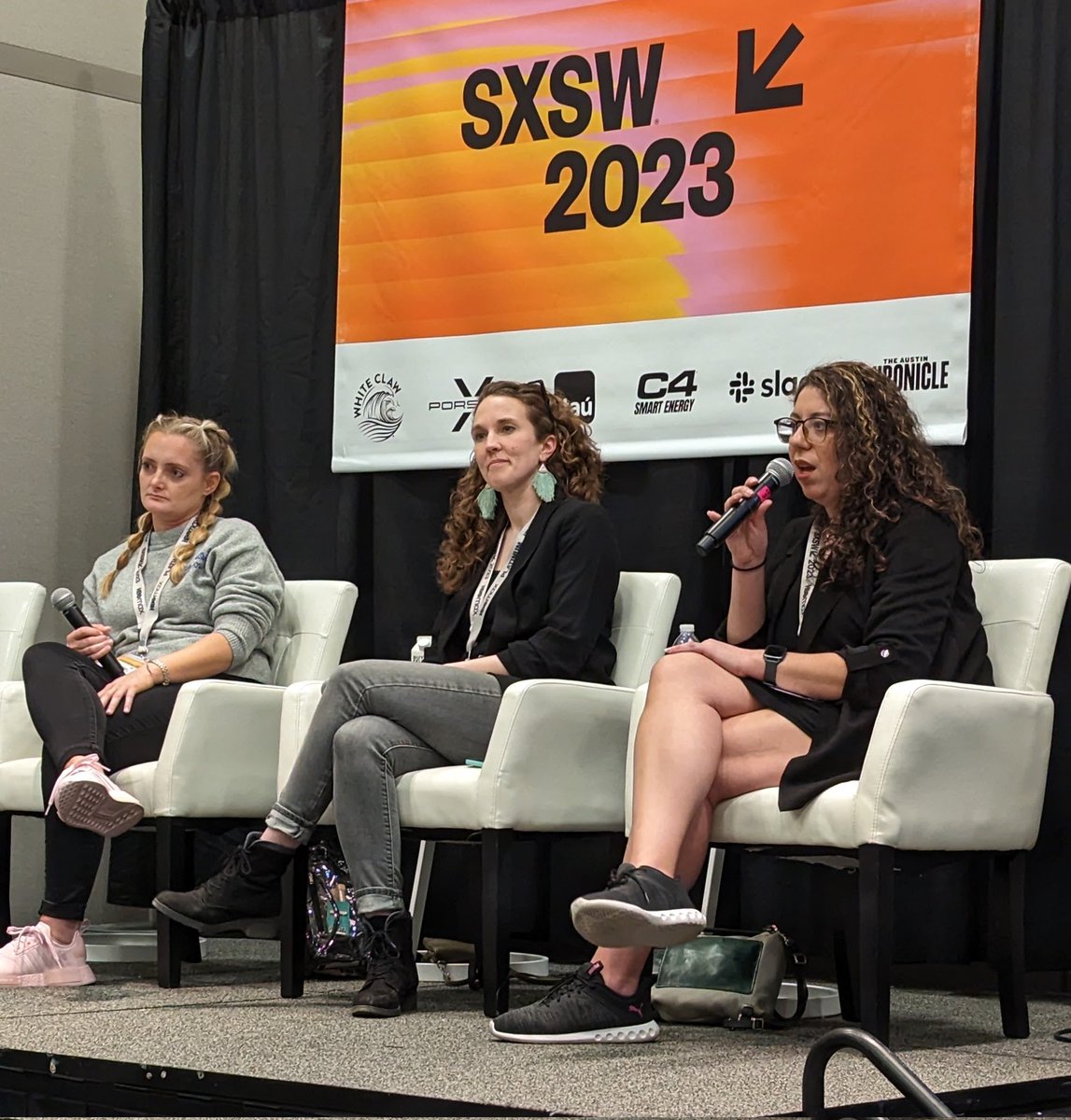 From novice to industry pro <a href="/JoleneChevalier/">Jolene Chevalier</a> <a href="/marissasuiter/">MS</a> #RaeGrabowski <a href="/sxsw/">SXSW</a>