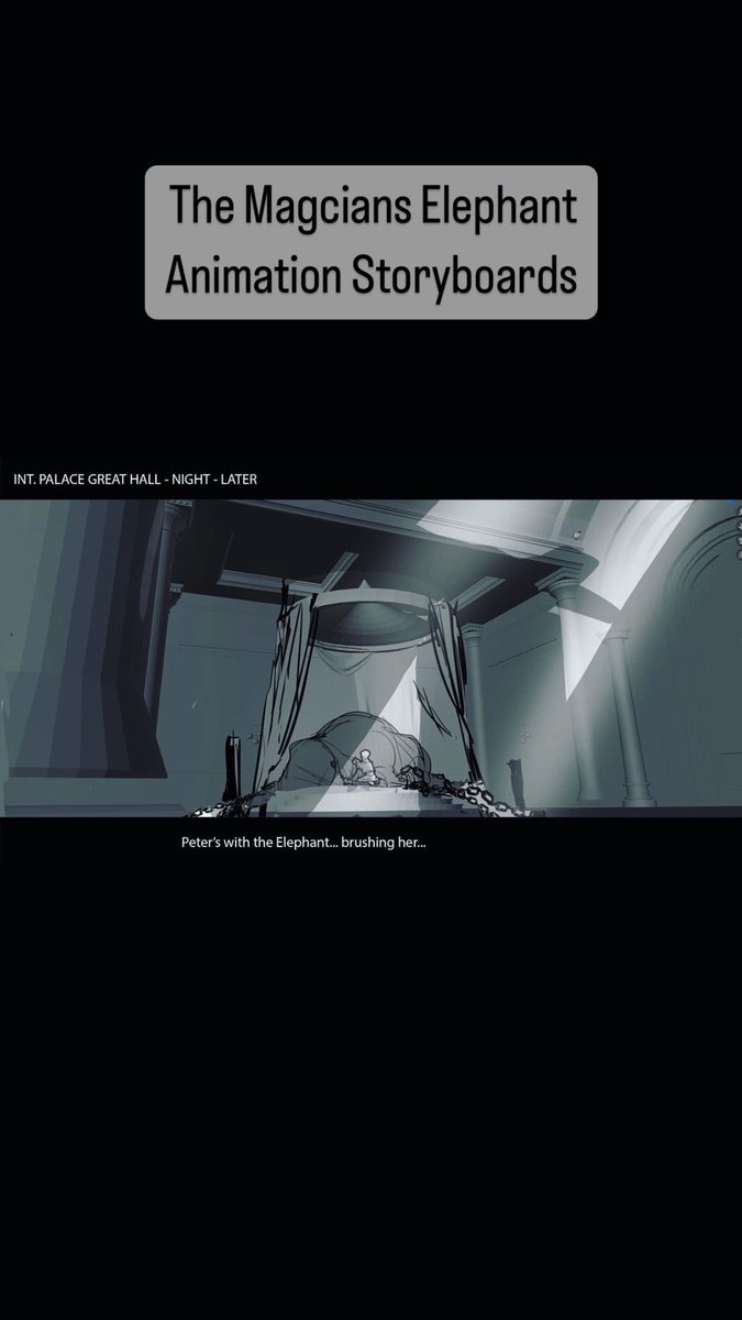 INKKILLER2's tweet photo. Magicians Elephant- Netflix Animation https://t.co/UTUn1MdoJY