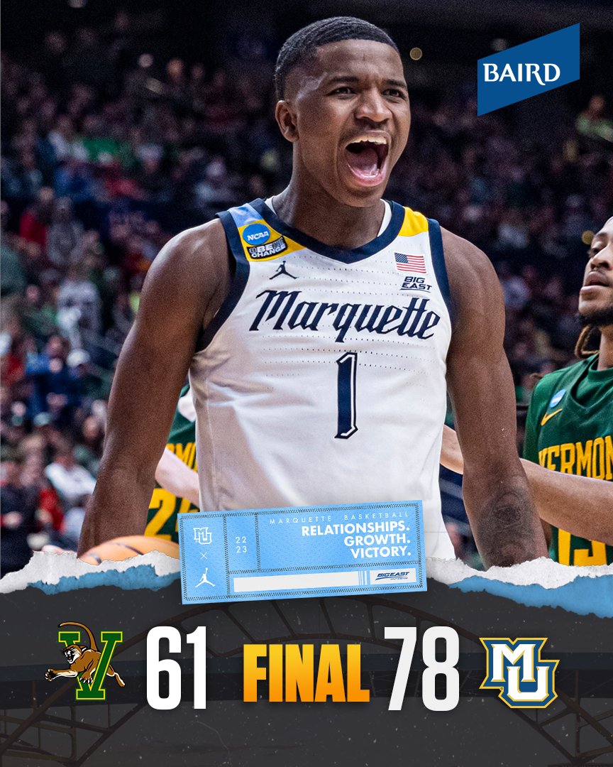 MarquetteMBB's tweet photo. No Finish Line.

@rwbaird | #MUBB https://t.co/898Bpnpzl3