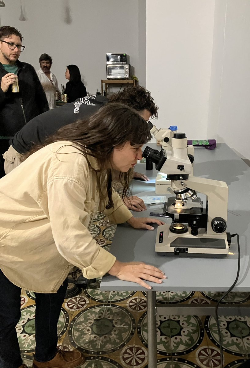 AmeliaMerced's tweet photo. Mixing art and science. An exploration and conversation about bryophytes and Puerto Rican culture. We had a great time talking about bryophytes and our relationship to them.
#STEAM #cienciaPR #BetaLocal #briofitasPR https://t.co/NdTgPDFn0a