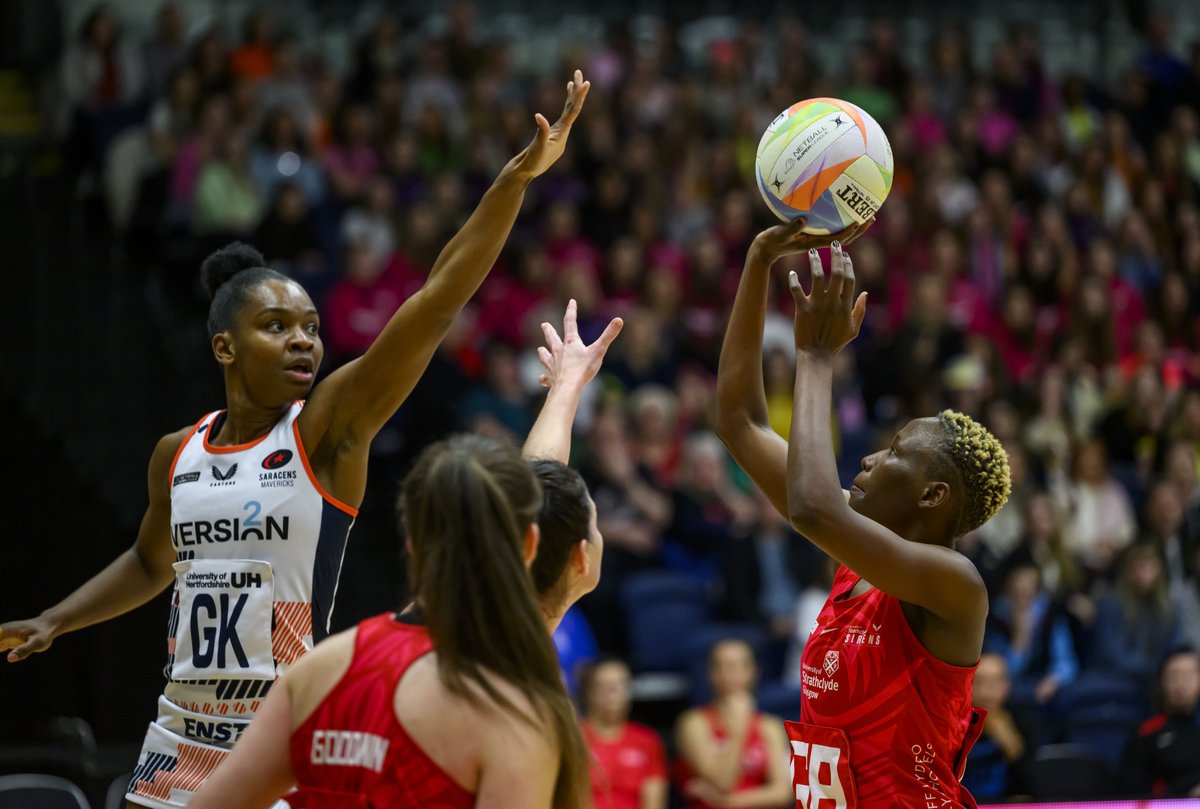 SirensNetball's tweet image. How good does this feel 😅
A massive thank you to our incredible Sirens Tribe for bringing the noise tonight and lifting the roof off of the Emirates Arena!
That one was for you 👏