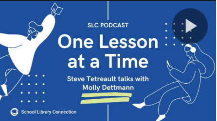 BloomsburyLU's tweet photo. We have a new #OneLessonataTime podcast to share with you! @DrTLovesBooks speaks with @mollydett about teaching media literacy with memes! SO fun🤩 Check out their conversation and Molly's lesson here https://t.co/WBZCDtA1bO https://t.co/DWCxkS2Xb3