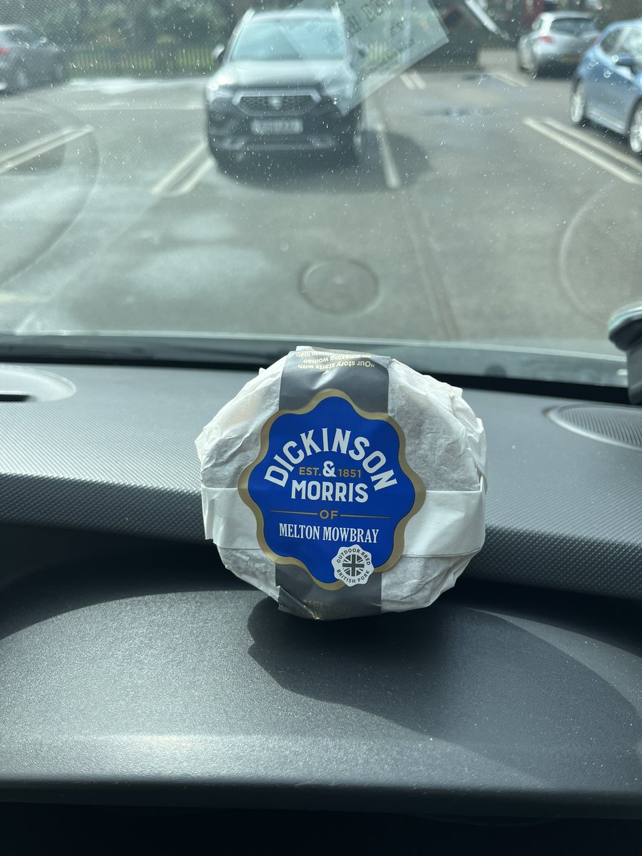 Had the opportunity to stop off in Melton Mowbray today so just had to take the opportunity to buy a pork pie